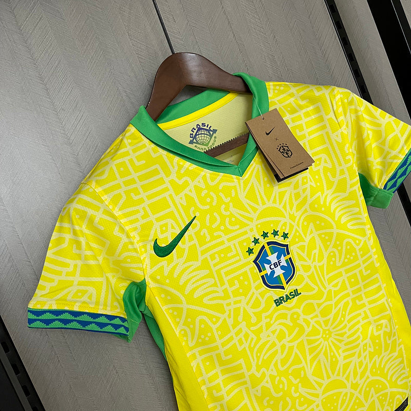 Jersey Woman Brazil l 24/25 Nike - Yellow