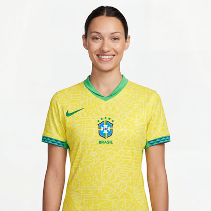 Jersey Woman Brazil l 24/25 Nike - Yellow
