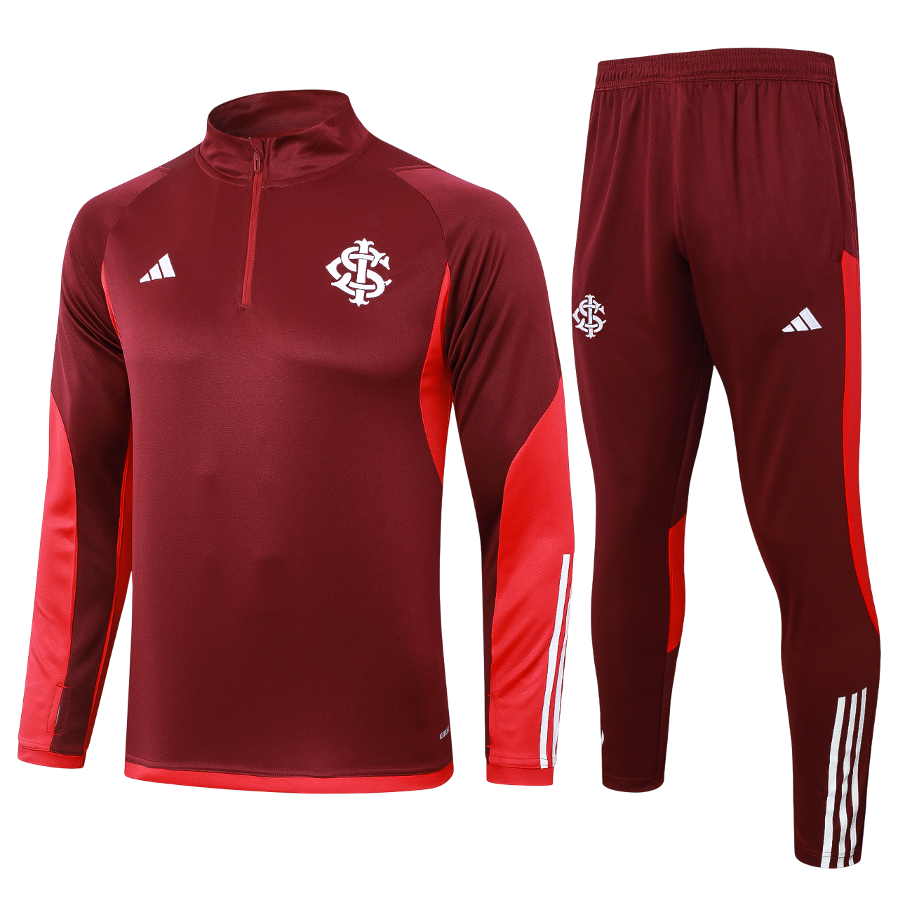 Set Outerwear TrainingInternacional 24/25 - Vermelho Escuro