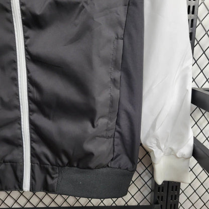 Windbreaker Adidas 24/25 - Branco e Preto