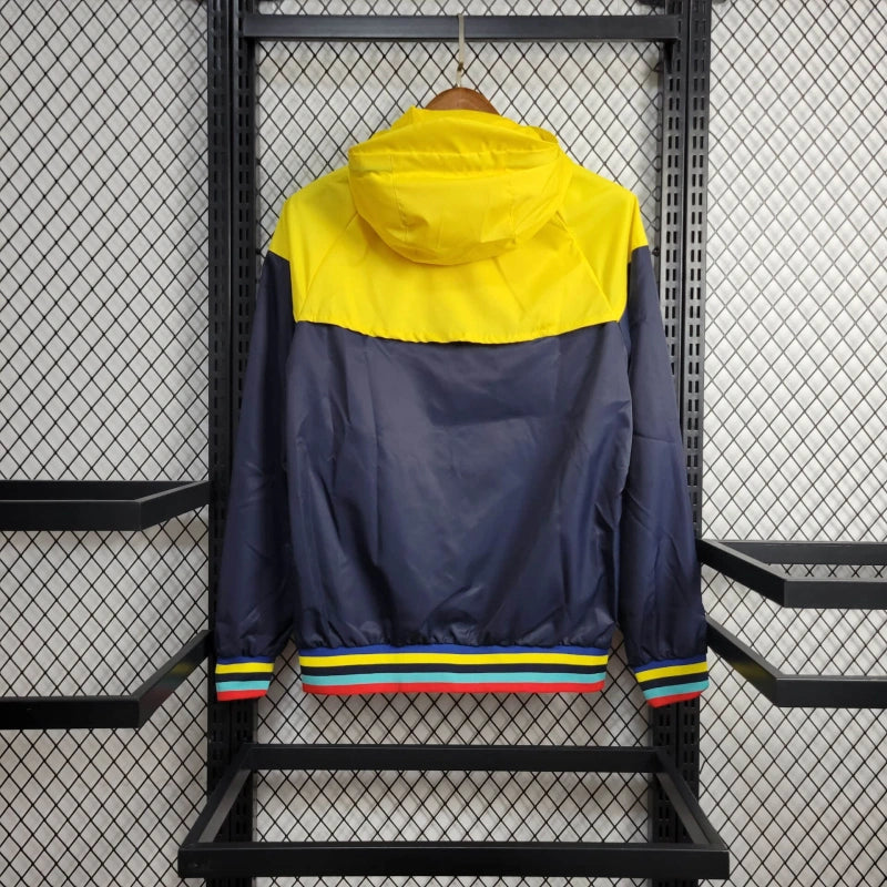 Windbreaker Boca Juniors 24/25 - Amarelo e Azul